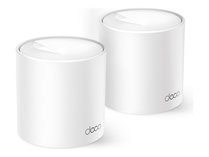 TP-Link Deco X1500 V1 Wi-Fi 6 WLAN-System (2 Router) Weiß