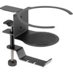 SpeaKa Professional SP-HCH-120. Produkttyp: Kopfhörer-Halterung, Material: Stahl. Gewicht: 250 g. Produktfarbe: Schwarz (SP-10305448)