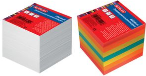herlitz Zettelboxeinlagen, 90 x 90 mm, farbig 80 g-qm, Inhalt: 550 Blatt (lose) (1604008)