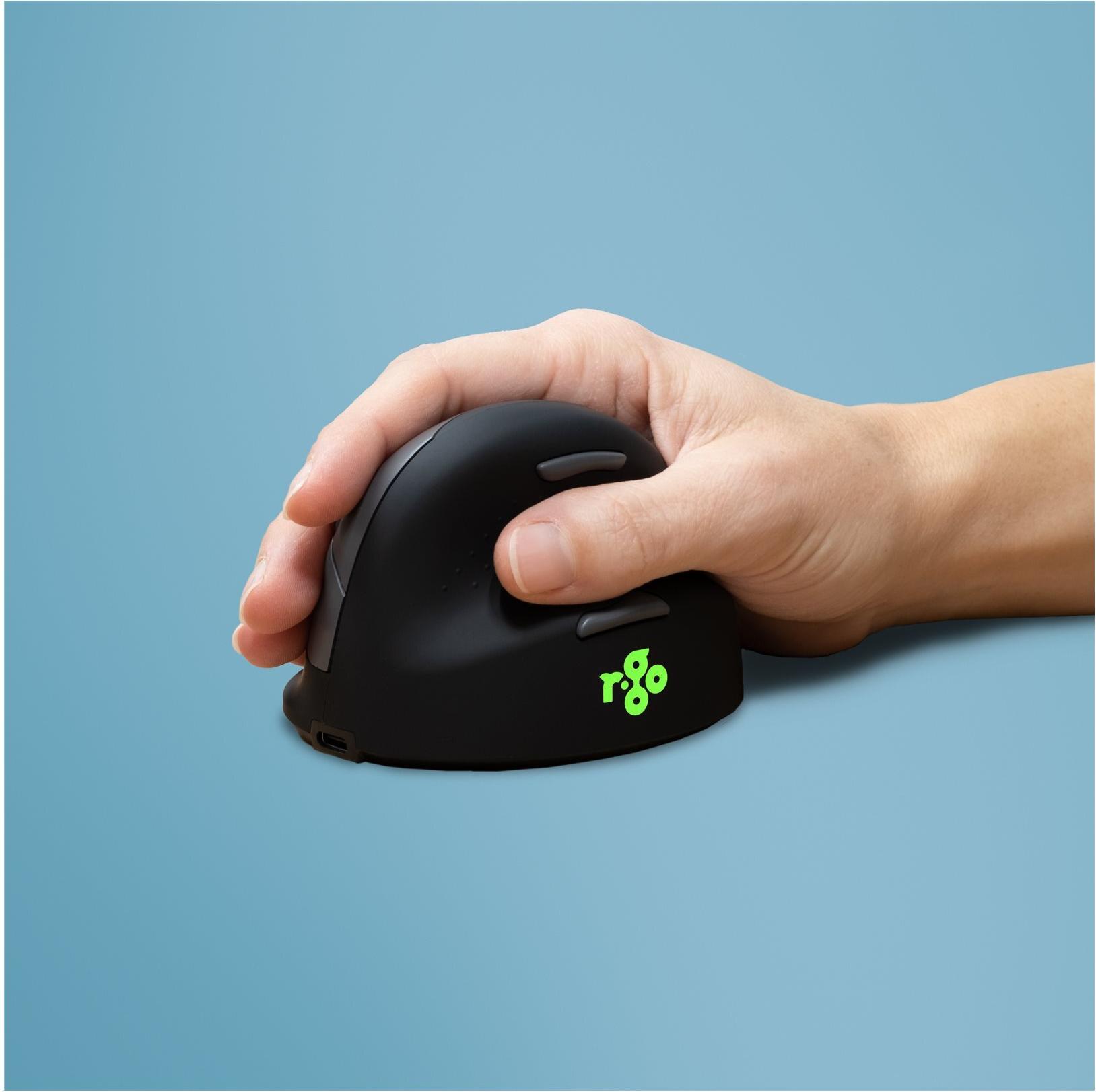 R-Go HE Break Ergonomische Vertikale Maus Klein Bluetooth 5.0 Schwarz