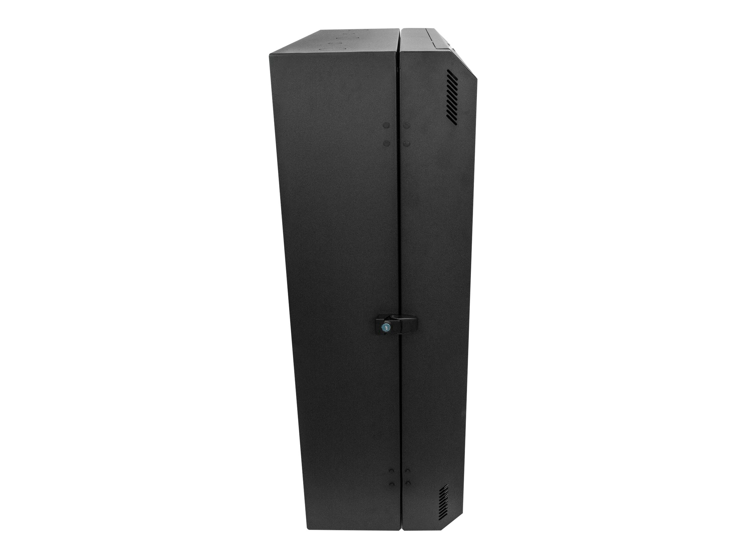 StarTech.com 6HE Wandmontage-Serverschrank 76 cm tief Vertikal 6U Schwarz