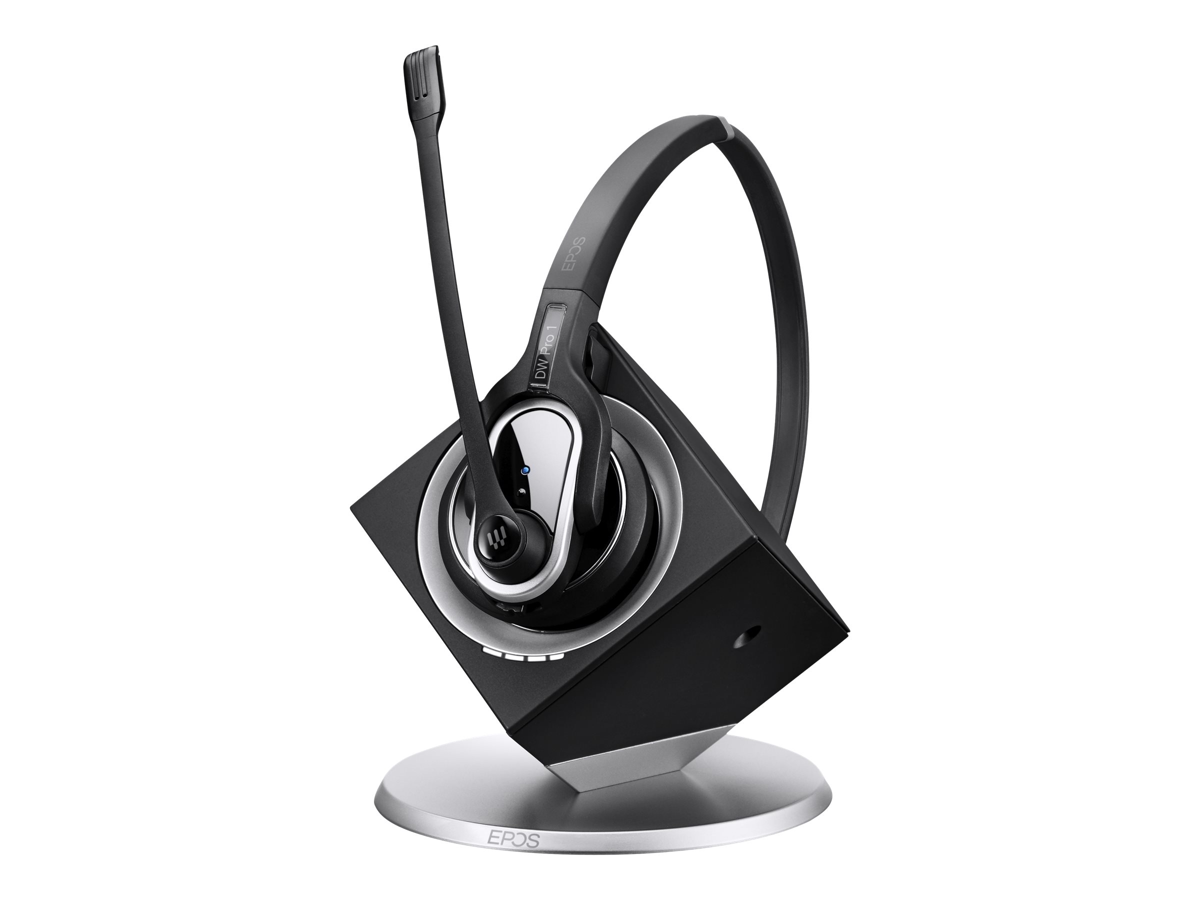 EPOS IMPACT DW Pro1 ML On-Ear DECT Headset Schwarz, Silber