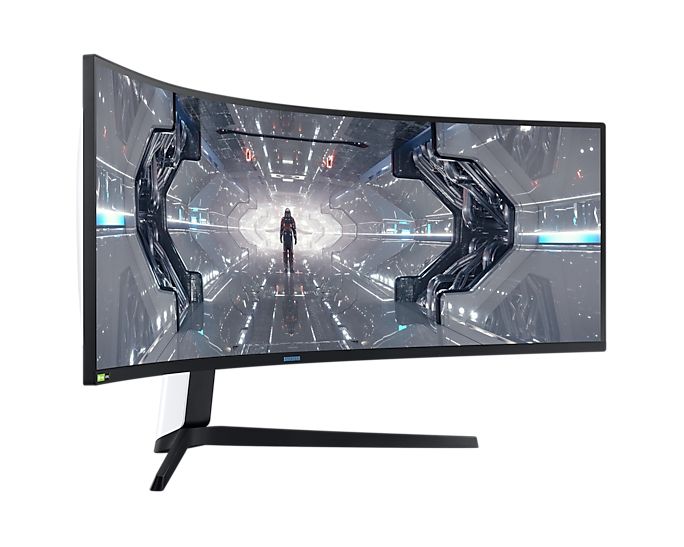 Samsung Odyssey LC49G94TSS 124,5 cm (49" ) 5120 x 1440 Pixel UltraWide Dual Quad HD QLED Schwarz - Weiß (LC49G94TSSPXEN)