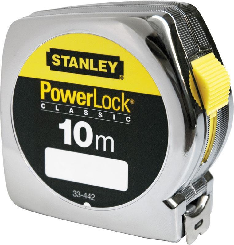 Stanley 0-33-198 Mesure 8 m x 25 mm en ABS Powerlock Classic (0-33-198)