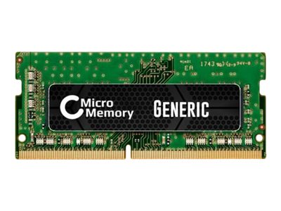 CoreParts Speichermodul SO-DIMM 4 GB RAM DDR4 2400 MHz Grün