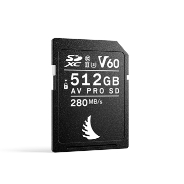 Angelbird AV PRO SD V60 MK2 512 GB SDXC UHS-II Schwarz