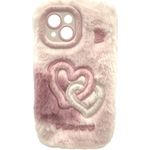 RealPower Flauschi 2 flauschige Handyhülle weiss/rosa 16 (495554)