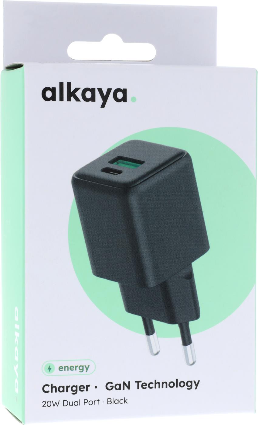 alkaya NEXUS-Laderät mit GaN-Technologie 20W schwarz (CR-50002)