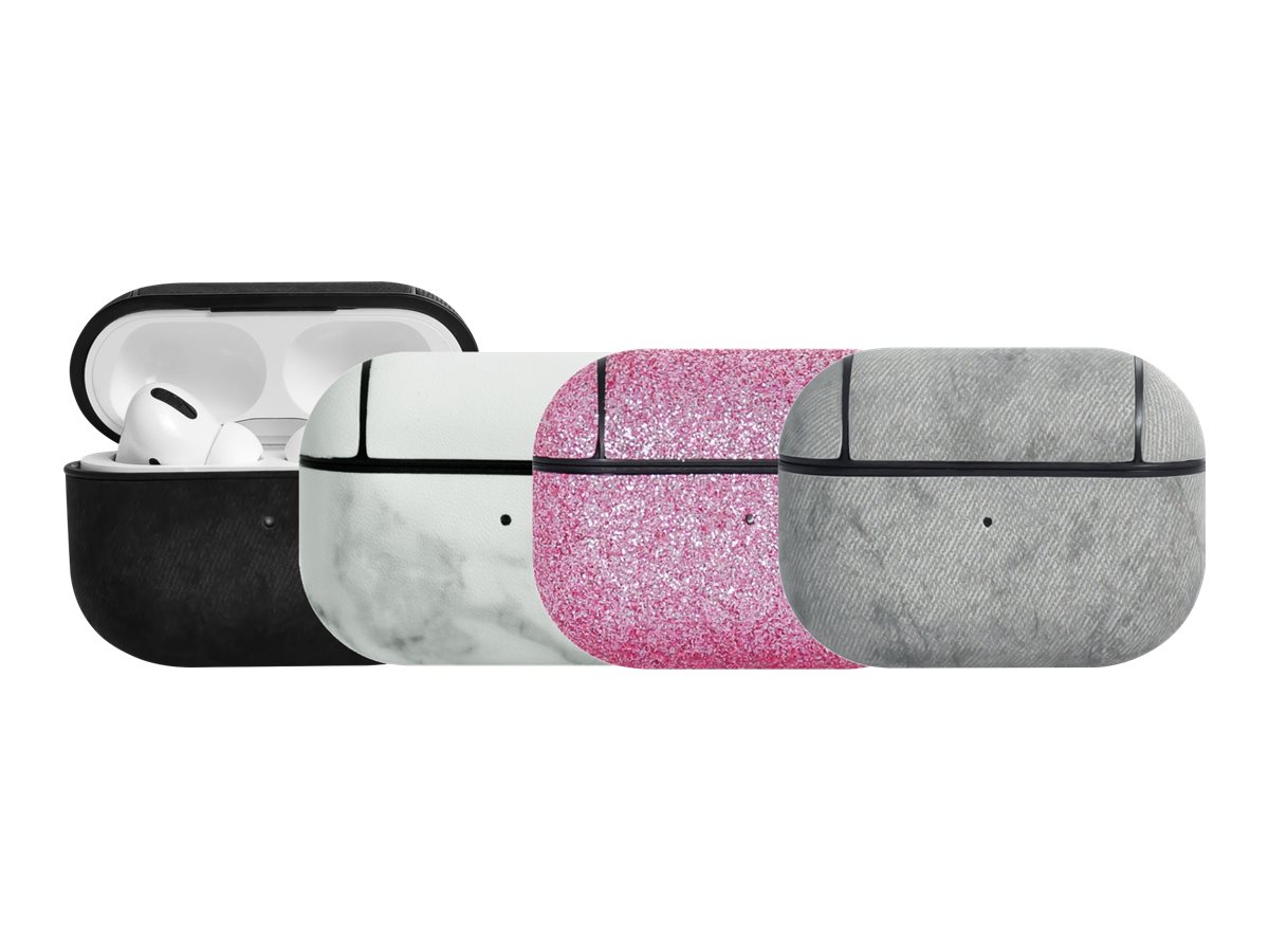 Terratec AirBox Pro Schutzhülle für Apple AirPods Pro Polycarbonat Fabric Gray