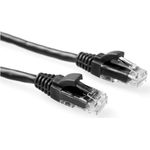 ACT Black 7 meter U/UTP CAT6 patch cable component level with RJ45 connectors. Cat6 u/utp component bk 7.00m (IK8907)