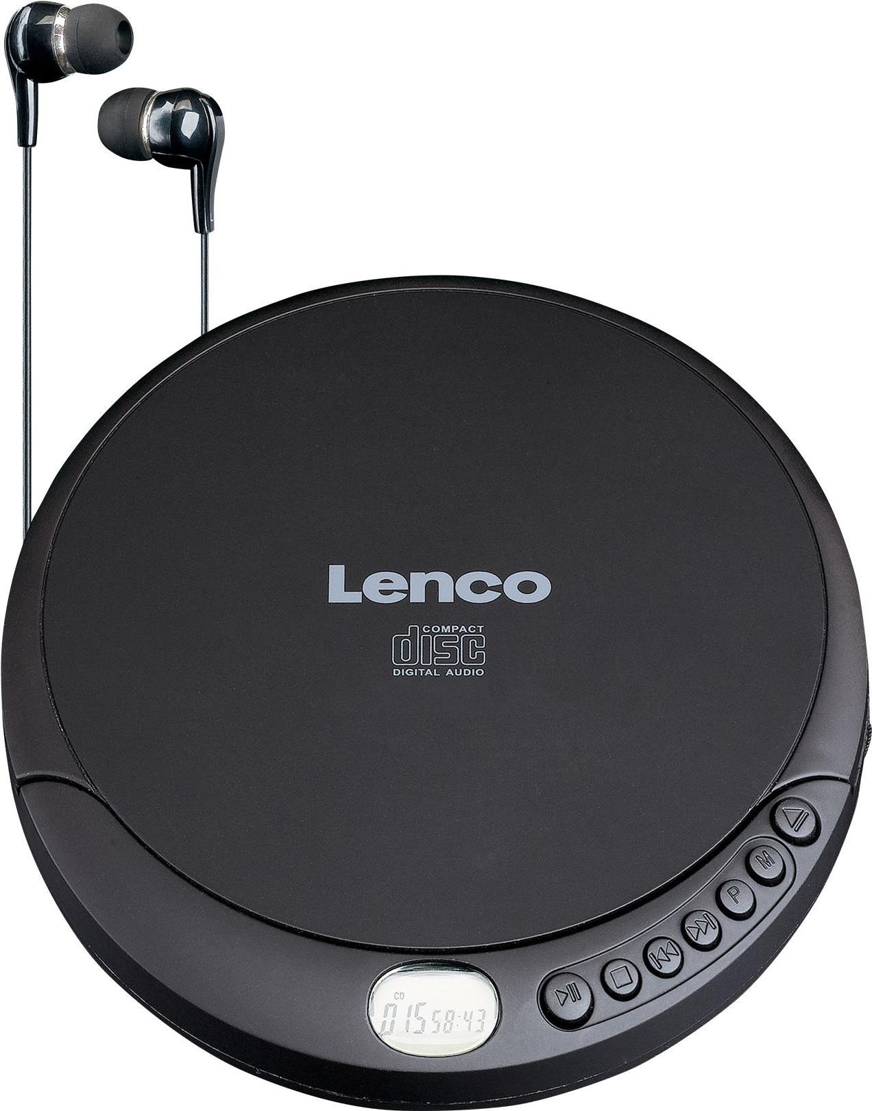 Lenco CD-010 Portable CD player Schwarz zufällig