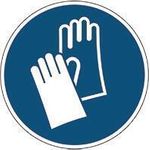 HEIN Industrieschilder HEIN 28868 Gebotsschild Handschutzbenutzen ASR/ISO Kunststoff O 300mm (28868)