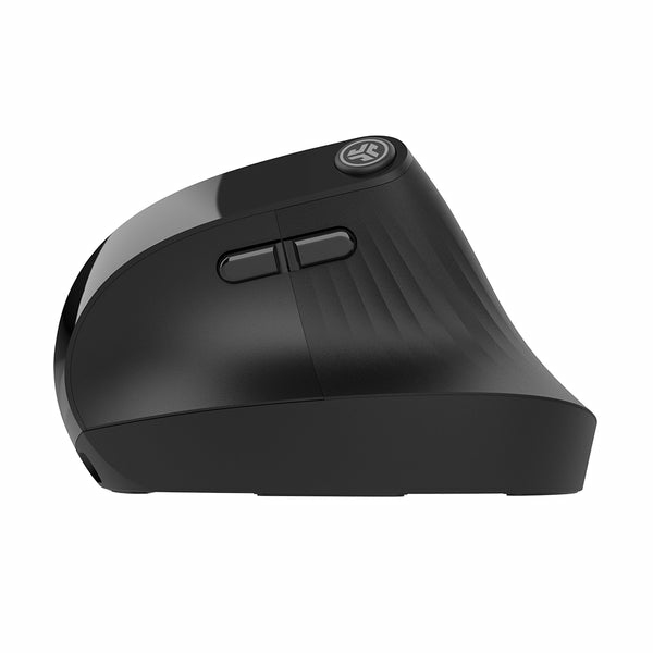 JLab JBuds JBUDS ERGONOMIC Ergonomische Maus RF Wireless + Bluetooth Schwarz
