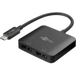Goobay USB-C™-Adapter auf 2x DisplayPort (60171)
