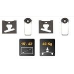 shiverpeaks BASIC-S Flachbildschirm-Wandhalterung, schwarz 38,10 cm (BS89713)