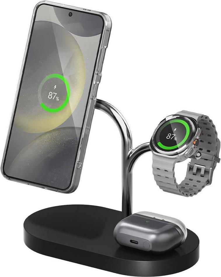 Samsung Wits Wireless 3-in-1 Charger Black (GP-PWU024WIABW)