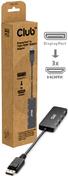 Club 3D Adapter DisplayPort 2.1> 3x HDMI 2.1 8K60Hz retail - Adapter (CSV-7330)