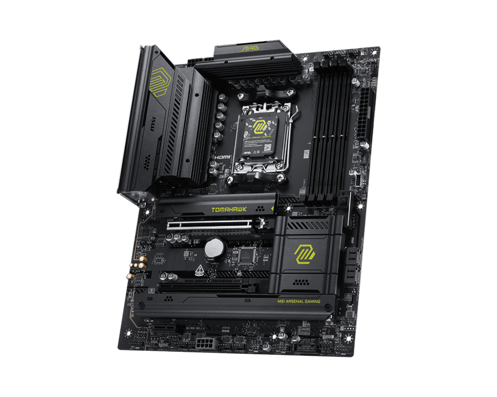 MSI MAG B850 TOMAHAWK WIFI ATX Mainboard Sockel AM5 DDR5 WiFi 7 Schwarz
