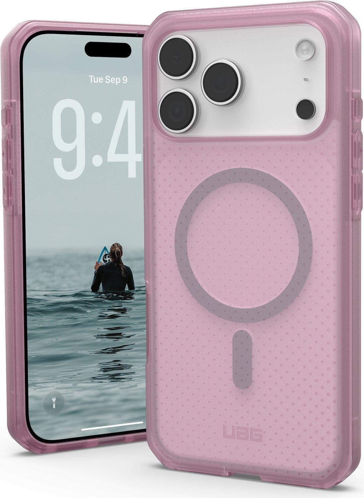 UAG Urban Armor Gear Dot MagSafe Case | Apple iPhone 17 Pro Max | lila (transparent) | 114537114E4E (114537114E4E)