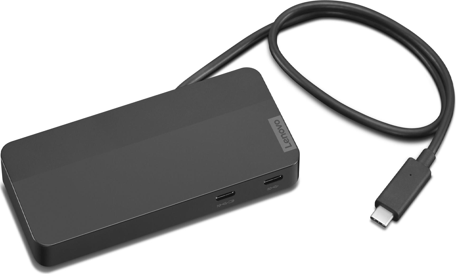 Lenovo 40B90100EU USB-C Dockingstation Dual 4K@60Hz HDMI/DP Eclipse Black