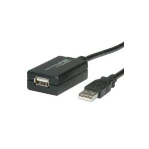 VALUE USB 2.0 Verlängerung, aktiv, mit Repeater 12m (12.99.1110)