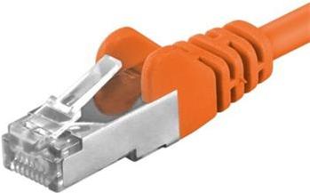 PremiumCord SP6ASFTP030E Netzwerkkabel Orange 3 m Cat6a S/FTP (S-STP) (sp6asftp030E)