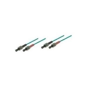 Patchkabel LWL Duplex OM3 (Multimode, 50/125) ST/ST, 3m, Good Connections® (LW-803ST3)