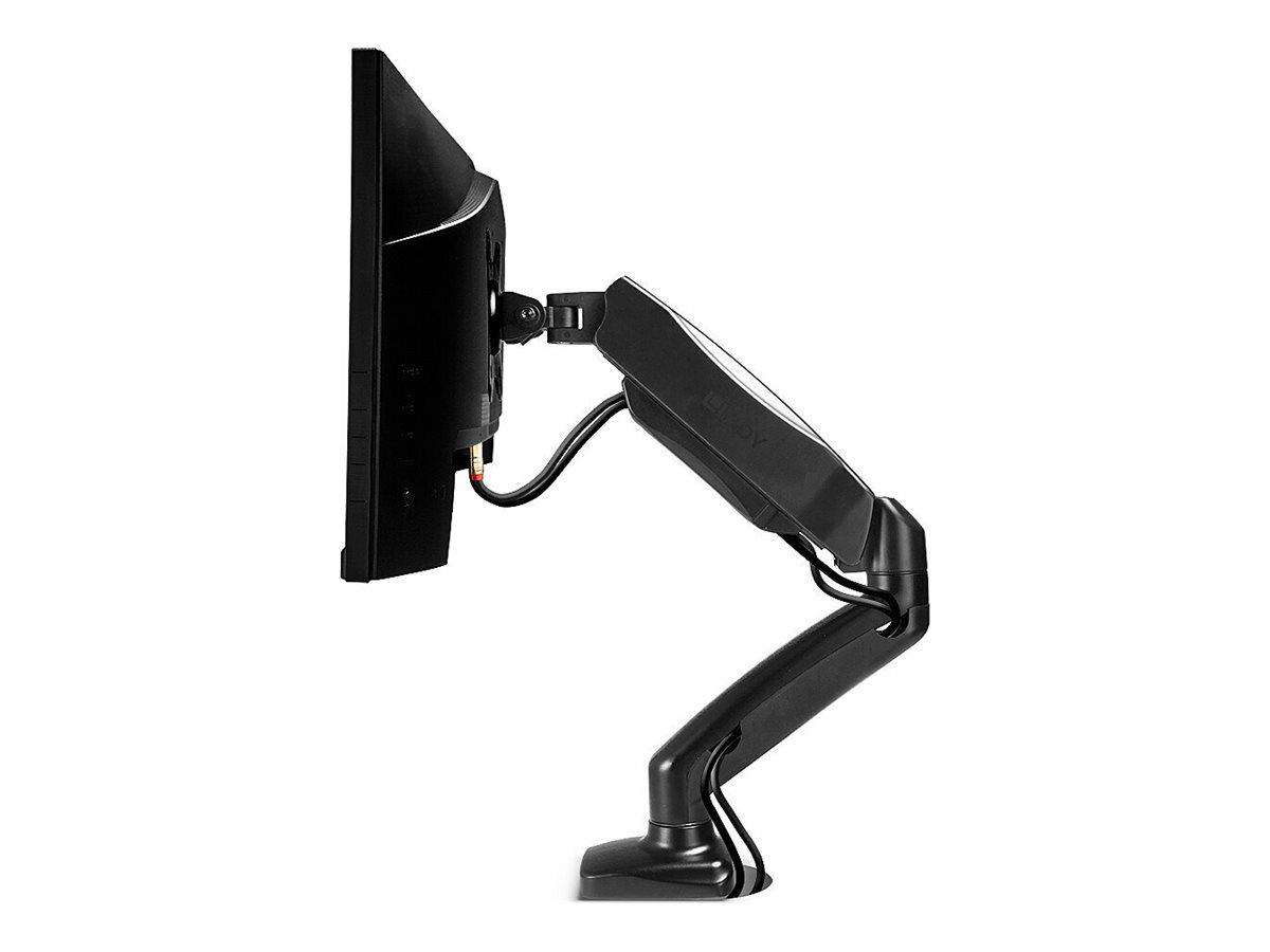 Lindy 40705 Gasfeder-Monitorarm Tischhalterung 27" Schwarz