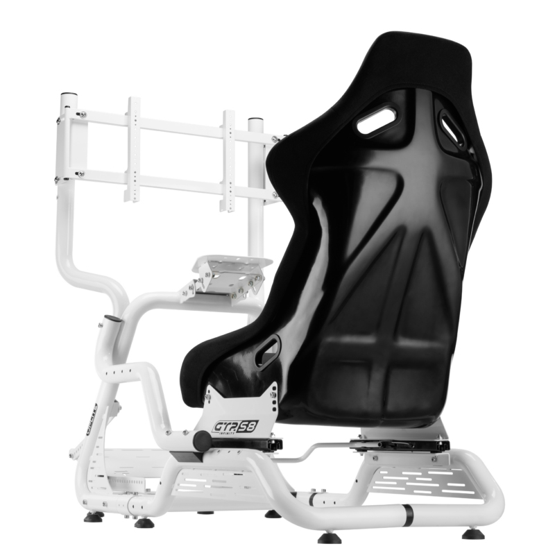 Oplite Monitor Stand GTR S3/S8 Single 40" Weiß