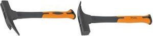 Bradas Latthammer, 600 g, anthrazit/orange, Länge: 340 mm Stiel aus Fiberglas, Stielbeschichtung aus rutschfestem TPR, - 1 Stück (DIY-HF2060)