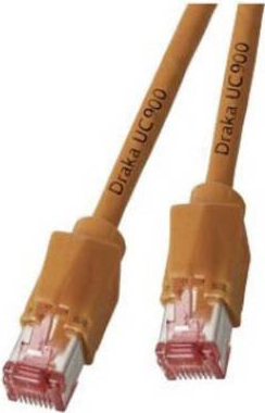 EFB-Elektronik RJ45 Patchkabel Cat.6A S/FTP LSZH Draka UC900 TM21 orange 7,5m Hersteller: EFB Elektronik (K8056.7,5)