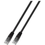 EFB-Elektronik RJ45 Patchkabel Cat.5e U/UTP PVC CCA schwarz 10m Hersteller: EFB Elektronik (K8098.10)