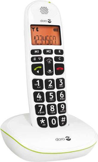 doro PhoneEasy 100w weiss schnurl. DECT/Großtasten (380099)