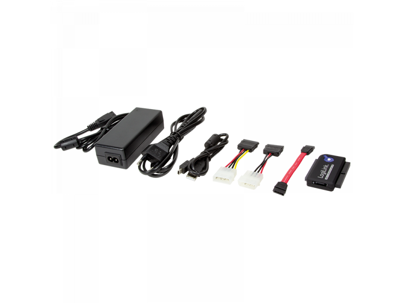 LogiLink Adapter USB 2.0 zu IDE & SATA (AU0006C)