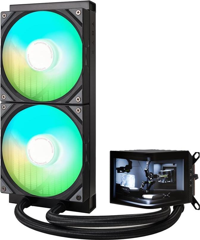 TRYX PANORAMA Komplett-Wasserkühlung ARGB - 280 mm schwarz (L-P280A-AS2M-G0K)