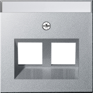 GIRA 2640 26. Buchsen-Typ: RJ-45, Produktfarbe: Aluminium (264026)