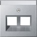 GIRA 2640 26. Buchsen-Typ: RJ-45, Produktfarbe: Aluminium (264026)