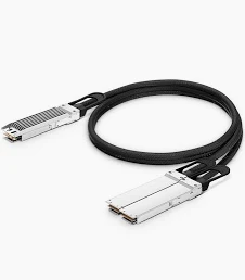 BlueLAN MCP7F60-W002R26-BL NVIDIA kompatibles 400G QSFP-DD zu 4x QSFP56 DAC Breakout Kabel 2m AWG26