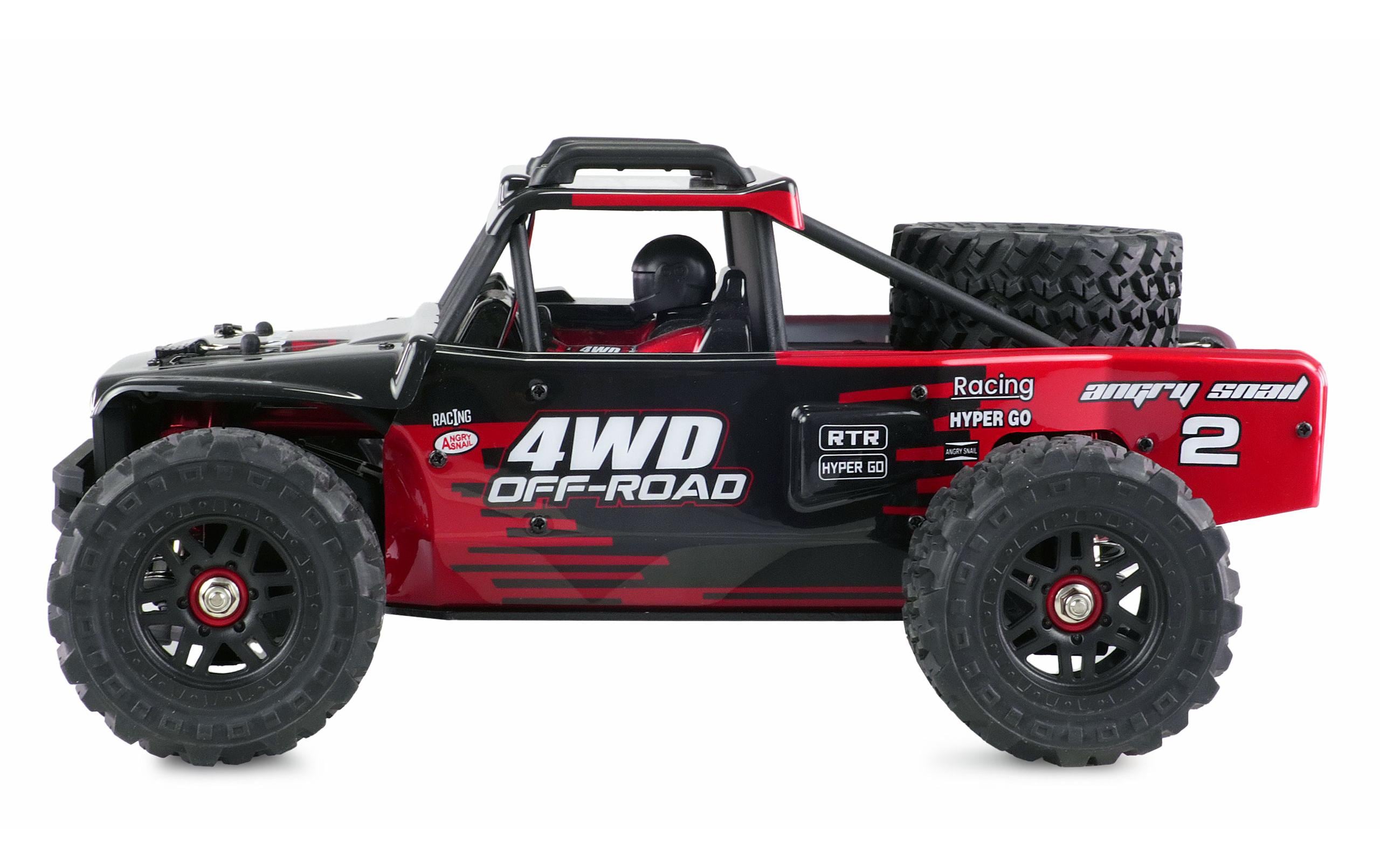Amewi Hyper Go Desert Buggy Brushless 4WD 1:14 RTR Schwarz, Rot