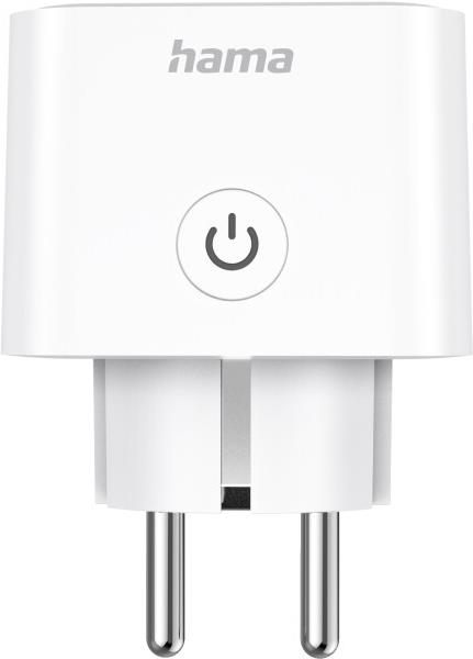 Hama Smarte WLAN-Steckdose, Matter, sprach-/appgesteuert, Strommessgerät, 3.680W (00176654)