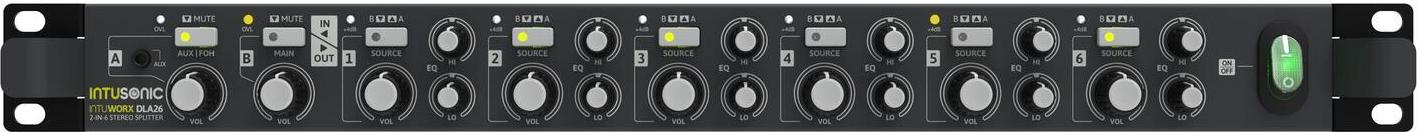 INTUSONIC DLA26 Zonen-Verteiler 2-IN-6 (12604177)