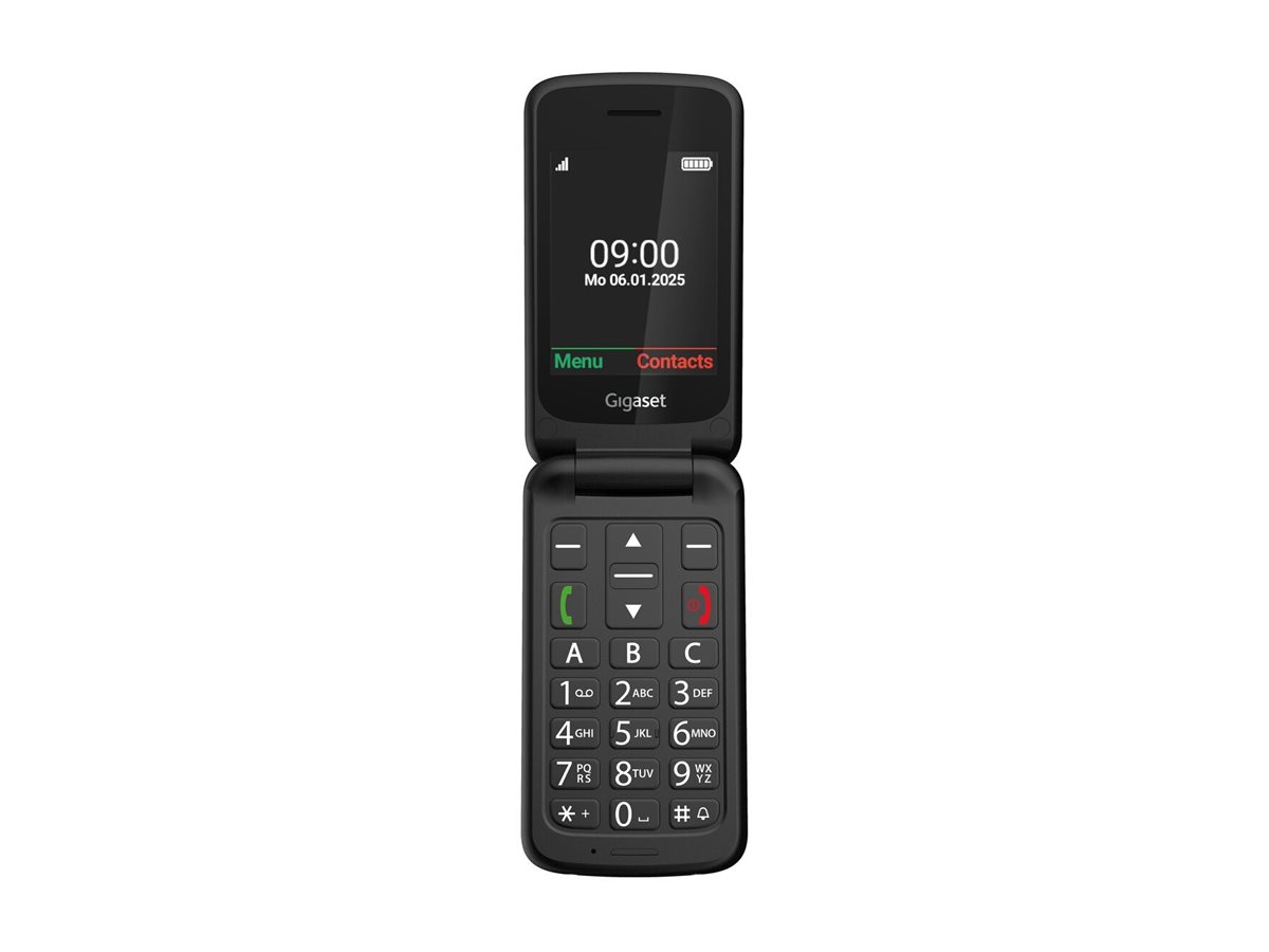 Gigaset GL595 Klapp-Handy 2,8" Schwarz