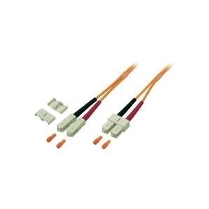 EFB-Elektronik Duplex Jumper SC-SC 50/125µ, OM2, LSZH, orange, 3.0mm, 10m Hersteller: EFB Elektronik (O6413.10)