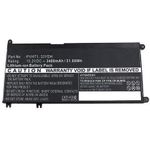 CoreParts Laptop Battery 52Wh Li-ion 15.2V 3400mAh Black 7FHHV (7FHHV-CP)