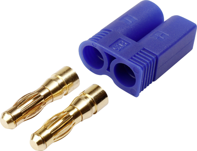 Reely 1373225 Akku Stecker EC5 vergoldet 1 St. (1373225)