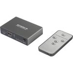 SpeaKa Professional SP-HDS-210 3 Port HDMI-Switch Ultra HD-fähig 7680 x 4320 Pixel (SP-10461504)