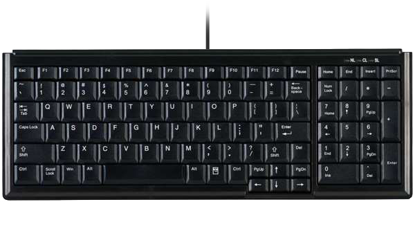 Active Key AK-7000 Kabelgebundene Tastatur USB QWERTY Schwarz
