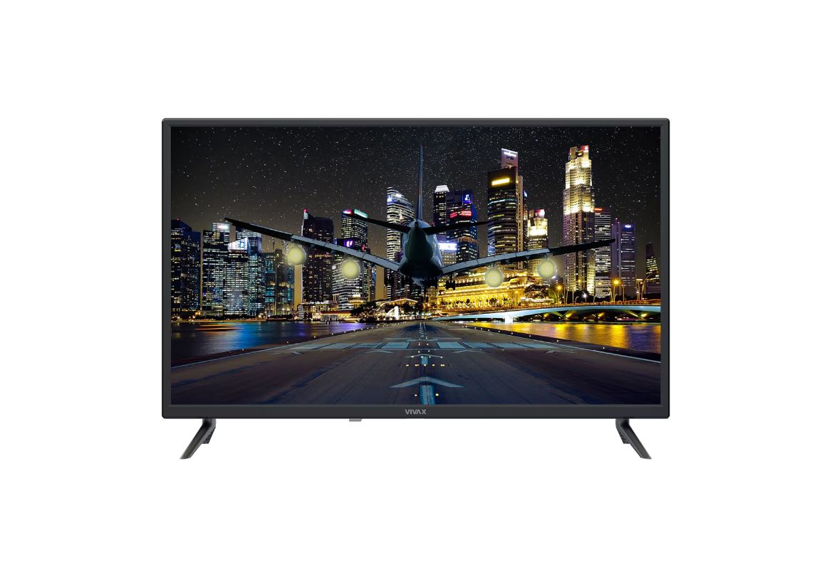 Vivax LED TV-32LE115T2S2 - 32? LED HD Ready 1366x768pix 200Hz CME, DVB-T2 H.265 HEVC / 264 / DVB-T MPEG4, DVB-S2 [Energieklasse E] (TV-32LE115T2S2)