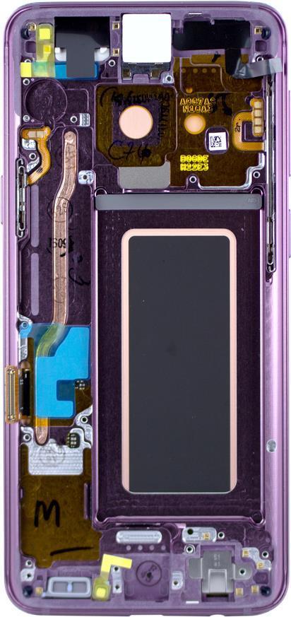 Galaxy S9 G960F - Ersatzteil LCD lila/purple (GH97-21696B) (B-Ware)