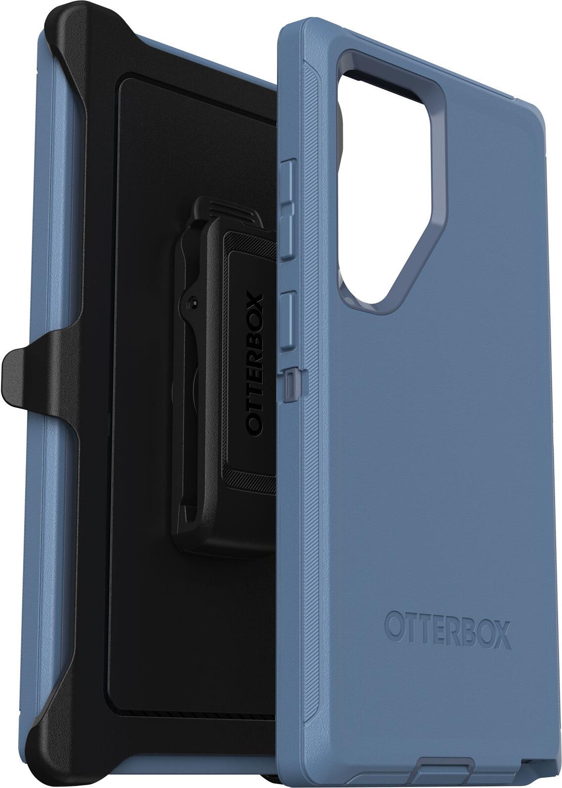 OTTER PRODUCTS Otterbox Defender Backcover Samsung Galaxy S24 Ultra Blau Standfunktion, Stoßfest